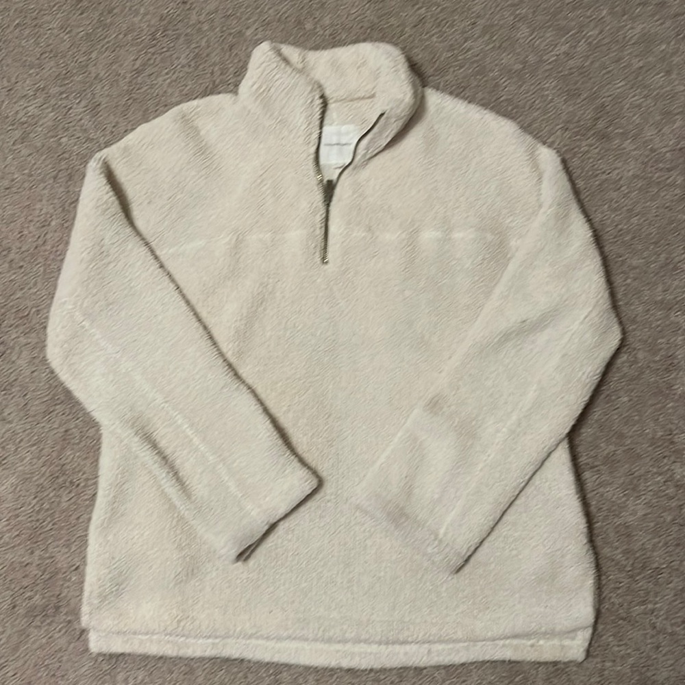 Thread & Supply cream 1/4 zip
